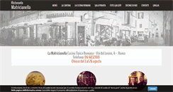 Desktop Screenshot of matricianella.it